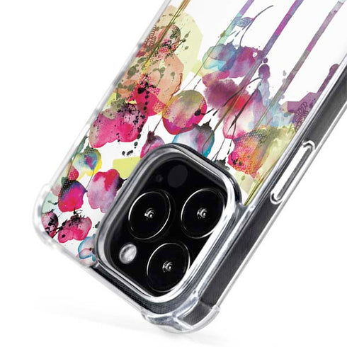 Painted Flowers iPhone 15 Pro MagSafe Case